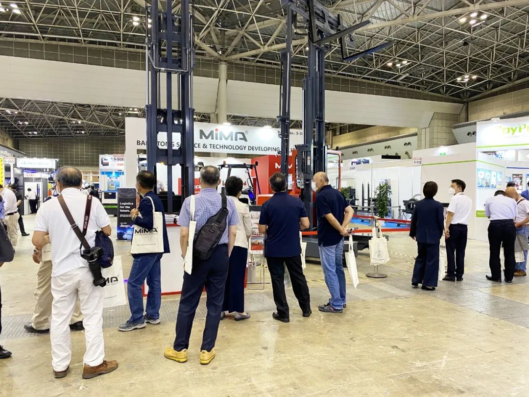 米瑪電動(dòng)叉車東京物流展.jpg